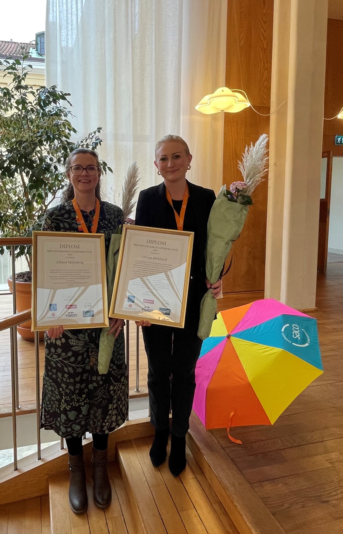 Ellinor och Linnea - årets skyddsombud 2025